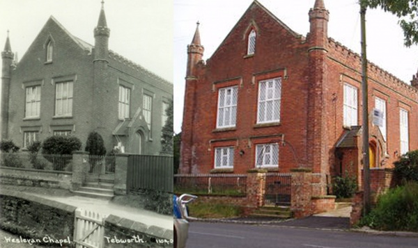 Then & Now - Wesleyan Chapel