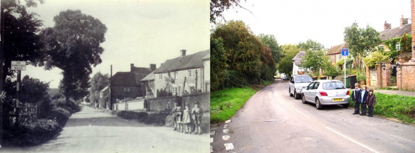 Then & Now - Children in The Lane