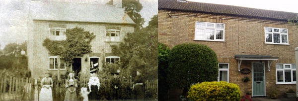 Then & Now - Mandeville Cottage