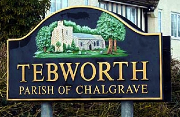 Tebworth Sign